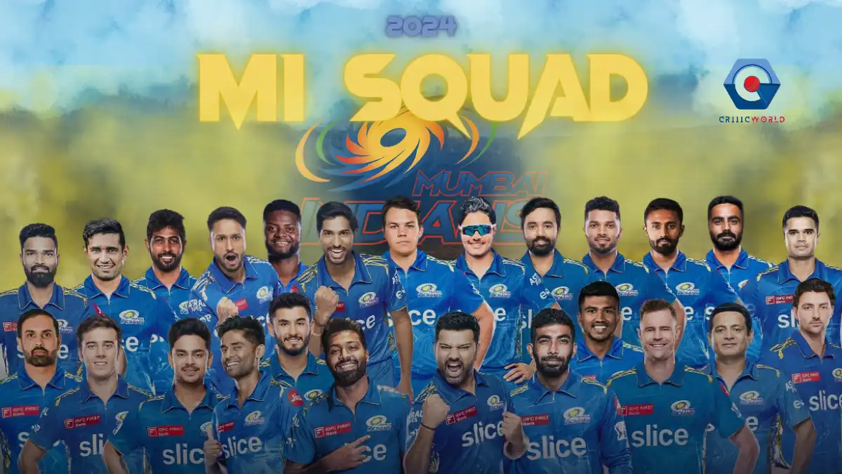 IPL 2024 Mumbai Indians Squad Unveil StarStudded for A Blend of