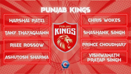 Punjab Kings bids Players