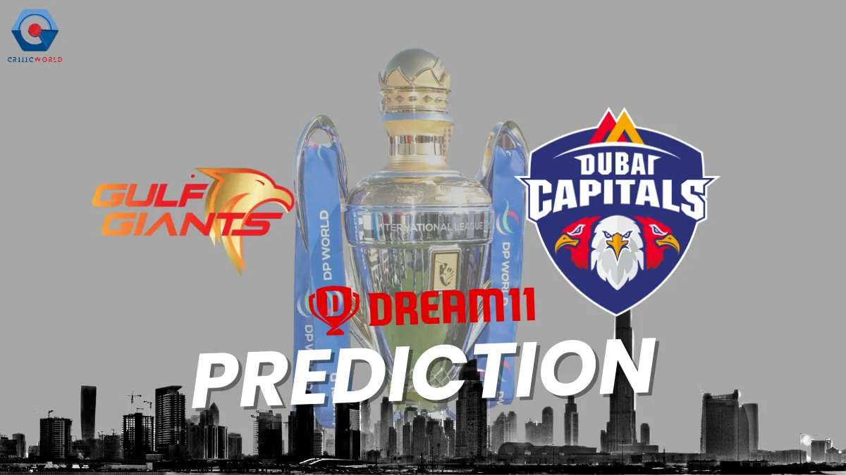 ILT20 2024 Match Qualifier 2 Fantasy Cricket Team Gulf Giants vs Dubai Capitals