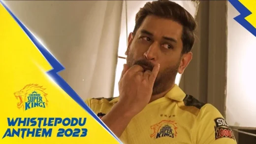 Whistle Podu Army Dhoni CSK
