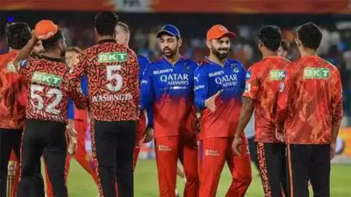 RCB victory over Hyderabad