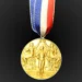 Olympic gold medals were made entirely of gold