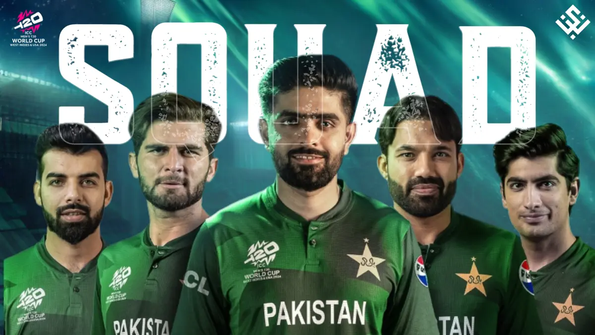 Pakistan's T20 World Cup 2024 Squad Unveiled