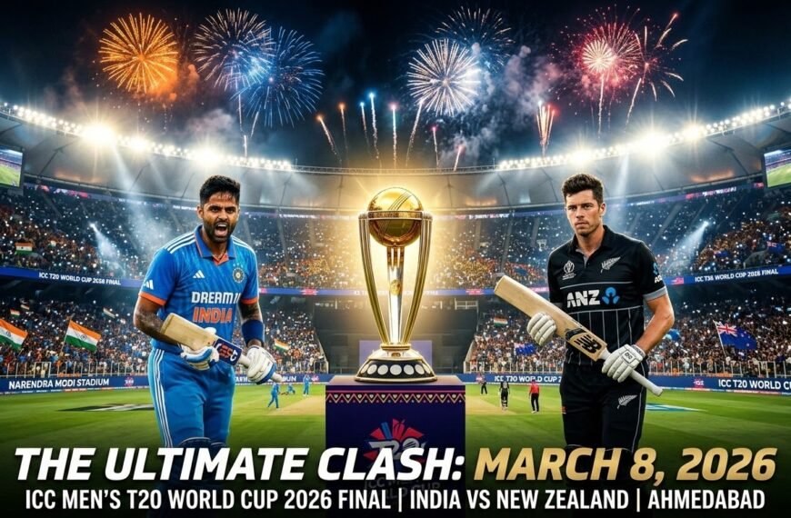 India Playing XI vs New Zealand – T20 World Cup 2026 Final